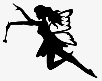 Fairy Silhouette Png, Transparent Png, Transparent PNG