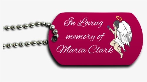 In Loving Memory Dog Tag Front - Dog Tag, HD Png Download, Transparent PNG