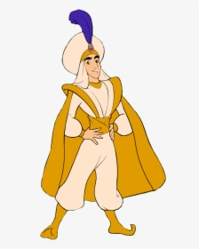 Transparent Jasmine Clipart - Prince Aladdin Cartoon, HD Png Download, Transparent PNG