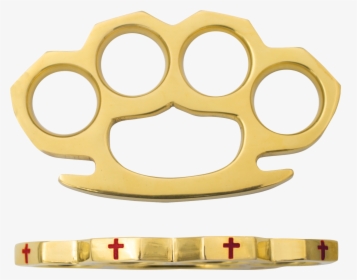 Transparent Cross Design Png - Cross Brass Knuckles, Png Download, Transparent PNG