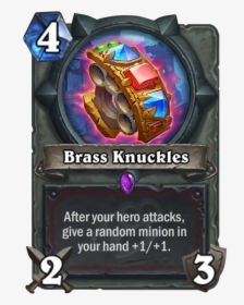 Brass Knuckles Hearthstone, HD Png Download, Transparent PNG