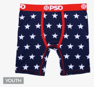 Youth Star Spangled - Board Short, HD Png Download, Transparent PNG