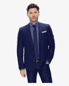 Jensen Ackles Png - Dean Winchester In Suit, Transparent Png, Transparent PNG
