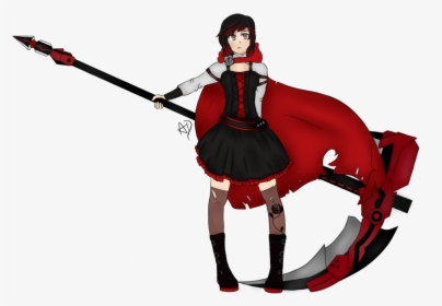 Ruby Rose By Absolutedespair - Ruby Rose Rwby Season 4 Outfit, HD Png Download, Transparent PNG