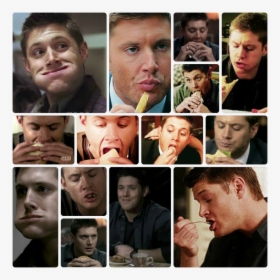 Picmonkey Collage - Dean Winchester Food, HD Png Download, Transparent PNG