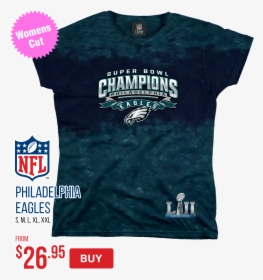 Philadelphia Eagles Super Bowl Womens Shirts - Nfl, HD Png Download, Transparent PNG