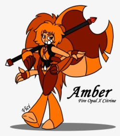 Clipart Library Library Steven Universe Amber Ref - Amber Steven Universe Fan Gems, HD Png Download, Transparent PNG