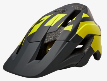 Fox Racing Mountain Bike Helmet Yellow, HD Png Download, Transparent PNG