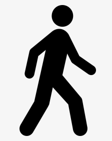 Clip Library Download Hiking Drawing Man - Google Maps Walking Icon, HD Png Download, Transparent PNG