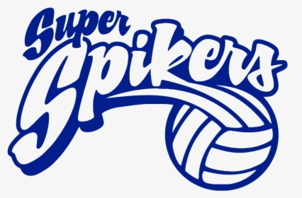 14u Sapphire Spikers - Best Volleyball Logo Design, HD Png Download, Transparent PNG