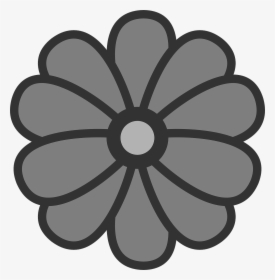 Simple Flowers Colouring Sheets, HD Png Download, Transparent PNG