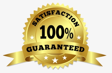 Satisfaction Guaranteed Badge Png - 100 Satisfaction Guaranteed Logo Vector, Transparent Png, Transparent PNG