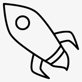 Rocket Skyrocket Space Spacerocket Spacecraft Spaceship - Black And White Spaceship Clipart, HD Png Download, Transparent PNG