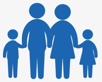 Family Silhouette Coloring Pages , Png Download - Joint Hindu Family Business, Transparent Png, Transparent PNG