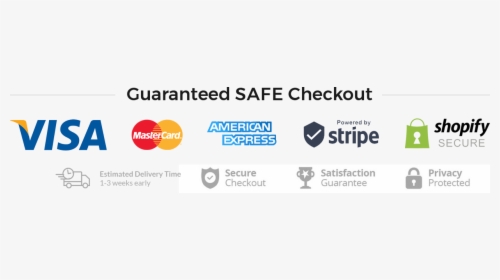 Trust Badges - Safe Checkout Badge Shopify, HD Png Download, Transparent PNG