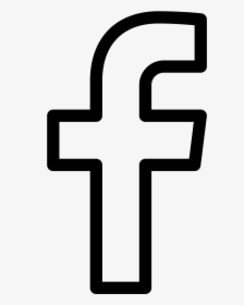 Facebook F Icon - Facebook Icon Black White, HD Png Download, Transparent PNG