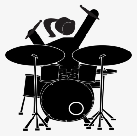 Girl Drummer Clip Art, HD Png Download, Transparent PNG