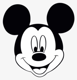 Mickey Mouse Minnie Mouse Drawing Clip Art - Mickey Mouse Head Drawing, HD Png Download, Transparent PNG