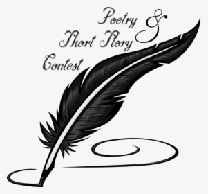 Transparent Poetry Clipart Black And White - Transparent Background Quill Pen Clipart, HD Png Download, Transparent PNG