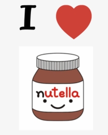 Semicolon Drawing Iphone Wallpaper - Love Nutella, HD Png Download, Transparent PNG