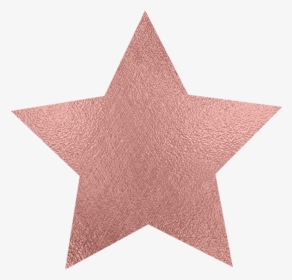 Rose Gold Star - Rose Gold Star Png, Transparent Png, Transparent PNG