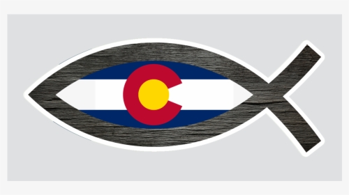 Colorado Christian Fish - Colorado State Flag, HD Png Download, Transparent PNG