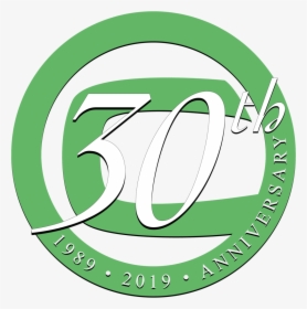 Ccc 30th Anniver Logo No Gradient - Circle, HD Png Download, Transparent PNG