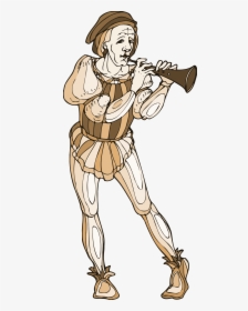 Musician 1 Clip Arts - Shakespeare's Characters Clipart, HD Png Download, Transparent PNG