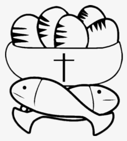 Christian Fish Symbol Coloring Pages - Clip Art Catholic Symbols, HD Png Download, Transparent PNG