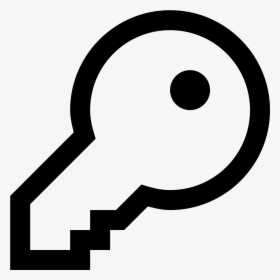 Computer Icons Access Control - Black And White Photo Key, HD Png Download, Transparent PNG