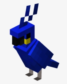 #mcmonday #pewdiepie #ikea #bird #minecraft #cute #blue - Minecraft Parrot Png, Transparent Png, Transparent PNG