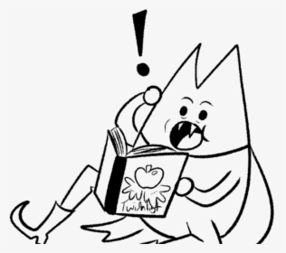 Vampire Literature Funny Lineart Cute Spooky Cartoon - Cartoon, HD Png Download, Transparent PNG