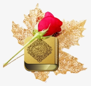 Quran With Rose, HD Png Download, Transparent PNG