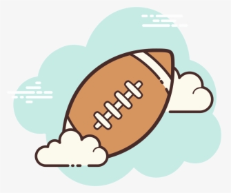 American Football Ball Icon - Online Shop Icon Png, Transparent Png, Transparent PNG