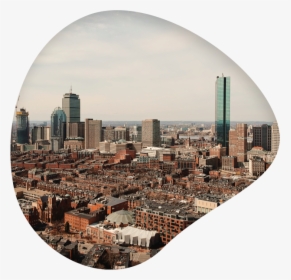 Transparent Boston Skyline Png - Urban Area, Png Download, Transparent PNG