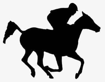 Transparent Big Clipart - Race Horse Silhouettes, HD Png Download, Transparent PNG