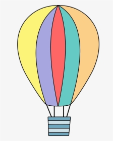 Hot Air Balloon Clipart Happy Birthday - Hot Air Balloon, HD Png Download, Transparent PNG