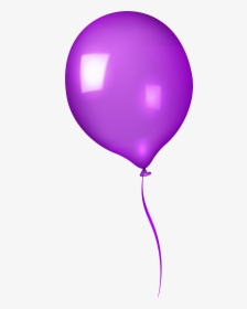 Balloons Clipart Purple - Purple Balloon Clipart, HD Png Download, Transparent PNG