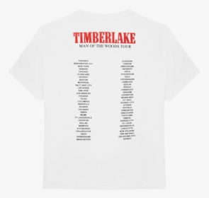 Justin Timberlake Heron Preston Man Of The Woods Merchandise - Active Shirt, HD Png Download, Transparent PNG