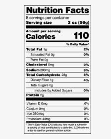 Nutrition Clipart Nutrition Label - Siete Chips Nutrition Label, HD Png Download, Transparent PNG