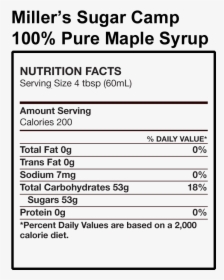 Nutrition Facts, HD Png Download, Transparent PNG
