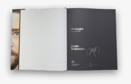 Signed Justin Timberlake Book, HD Png Download, Transparent PNG