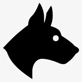 Transparent Dog Clipart Black And White Png - Dog Ico, Png Download, Transparent PNG