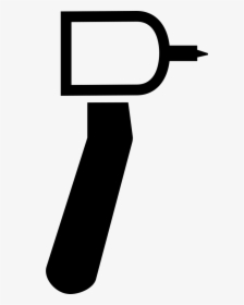 Dentists Drill Tool - Dental Drill Icon Png, Transparent Png, Transparent PNG