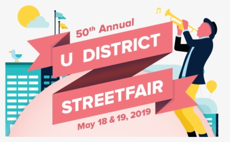 University District Streetfair - University District Street Fair, HD Png Download, Transparent PNG