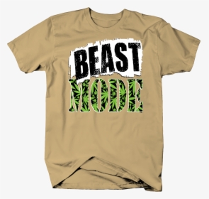 Beast Mode Smoke Marijuana Weed 420 Blaze It High Joint - T-shirt, HD Png Download, Transparent PNG