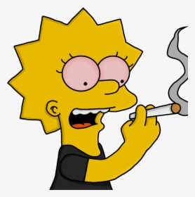 #simpson #thesimpsons #simpsons #simpsonwave #lisa - Lisa From The Simpsons High, HD Png Download, Transparent PNG