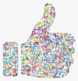 Sweet Tiled Thumbs Up Clip Arts - Thumbs Up Background Png, Transparent Png, Transparent PNG