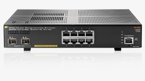 Aruba 2930f 8g Poe+ 2sfp+ Switch, HD Png Download, Transparent PNG
