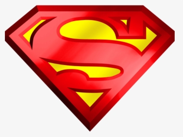 Superman Clipart 3d Png - Logo De Superman En Png, Transparent Png, Transparent PNG